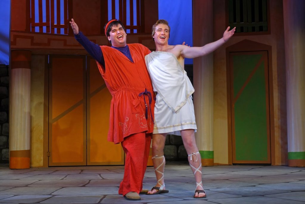 Hero in A Funny Thing Happened On The Way To The Forum PBT 2016